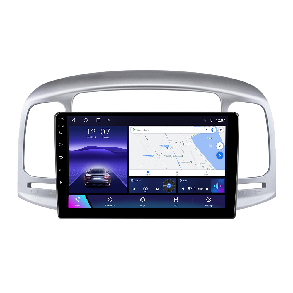 Navigatie dedicata Hyundai Accent 2006-2012, C-Accent, 4GB RAM 64GB ROM, Octacore, Android 13, Display QLED 9", DSP, Carplay, Android Auto, Internet, Youtube, Waze, WIFI, Bluetooth [2]