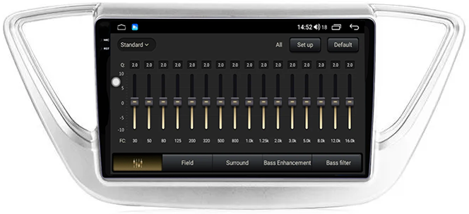 Navigatie dedicata Hyundai Accent 2017-2018, 8GB RAM 128GB ROM, Octacore, Platforma 7862, Android 14, Display QLED 9", Suporta camera 360", DSP, Carplay&Android Auto, [2]