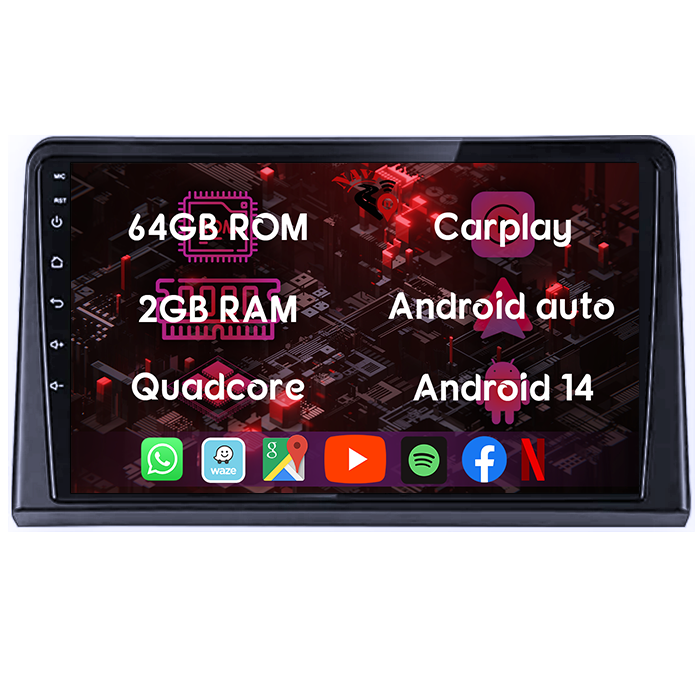 (Resigilata) Navigatie dedicata Hyundai Coupe 2004, 2GB RAM 32GB ROM, Quad Core, Display 9" IPS Full HD, Carplay, Android 13, Bluetooth, Magazin Play, Suport camere AHD [8]