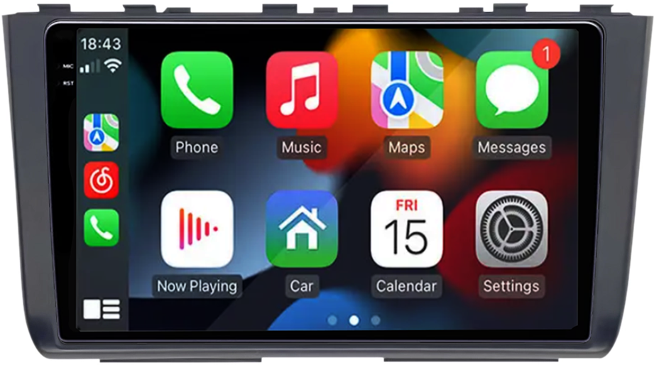 Navigatie dedicata Hyundai Creta 2 IX25 2021, 12GB RAM 256GB ROM, Android 13, Rezolutie 2K, Display QLED, 9", DSP, Carplay, Android Auto, Internet, Youtube, Waze, Wi Fi, USB [2]