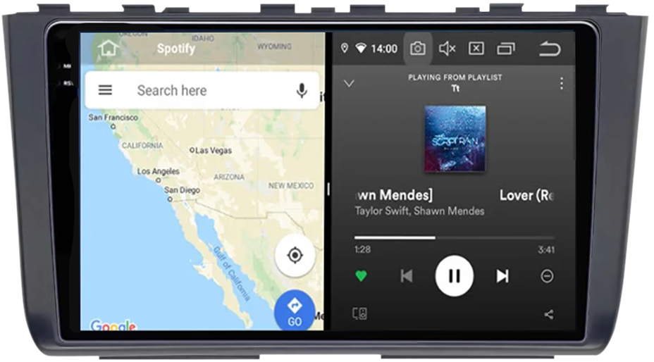 Navigatie dedicata Hyundai Creta 2 IX25 2021, 12GB RAM 256GB ROM, Android 13, Rezolutie 2K, Display QLED, 9", DSP, Carplay, Android Auto, Internet, Youtube, Waze, Wi Fi, USB [4]