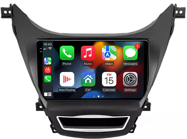 Navigatie dedicata Hyundai Elantra 2011-2013, 12GB RAM 256GB ROM, Android 13, Rezolutie 2K, Display QLED, 9", DSP, Carplay, Android Auto, Internet, Youtube, Waze, Wi Fi, USB [3]
