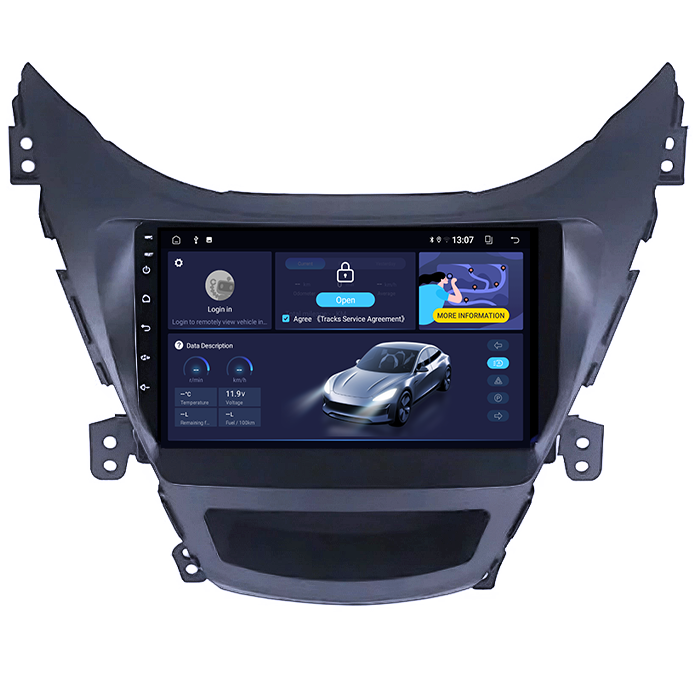 (Resigilata) Navigatie dedicata Hyundai Elantra 2011-2016, 2GB RAM 32GB ROM, Android 13, WI-FI, Bluetooth, Magazin Play [4]