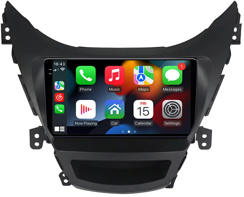 Navigatie dedicata Hyundai Elantra 2011-2016, 12GB RAM 256GB ROM, Android 13, Rezolutie 2K, Display QLED, 9", DSP, Carplay, Android Auto, Internet, Youtube, Waze, Wi Fi, USB [2]