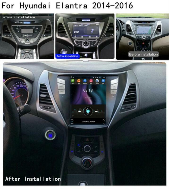 Navigatie GPS NAVI-IT compatibil cu Hyundai Elantra 2014-2016 Tesla ...