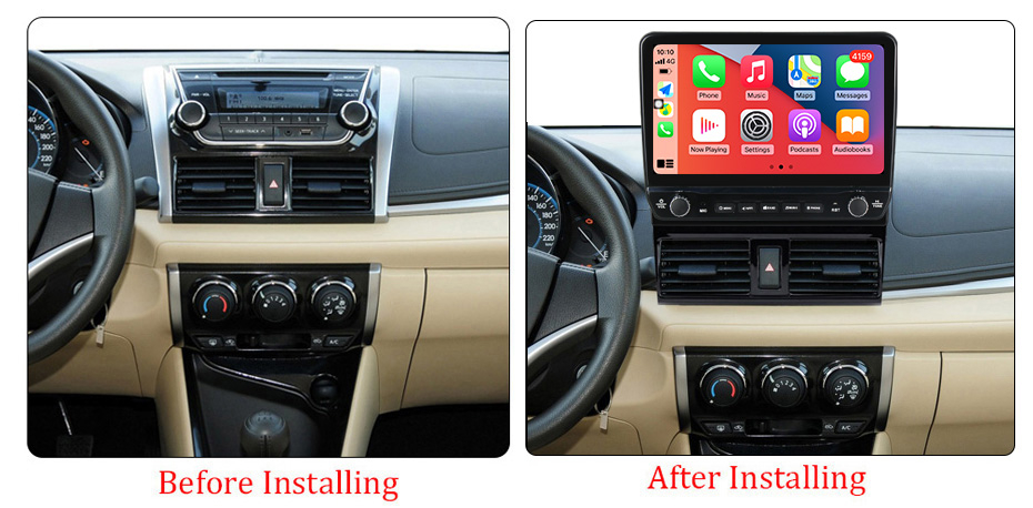 Navigatie dedicata Vios 2014-2016 cu butoane rotative model 2024, 10 Inch, 2GB RAM 32GB ROM, Quadcore, Android 13, WiFi, Bluetooth, Magazin Play [5]