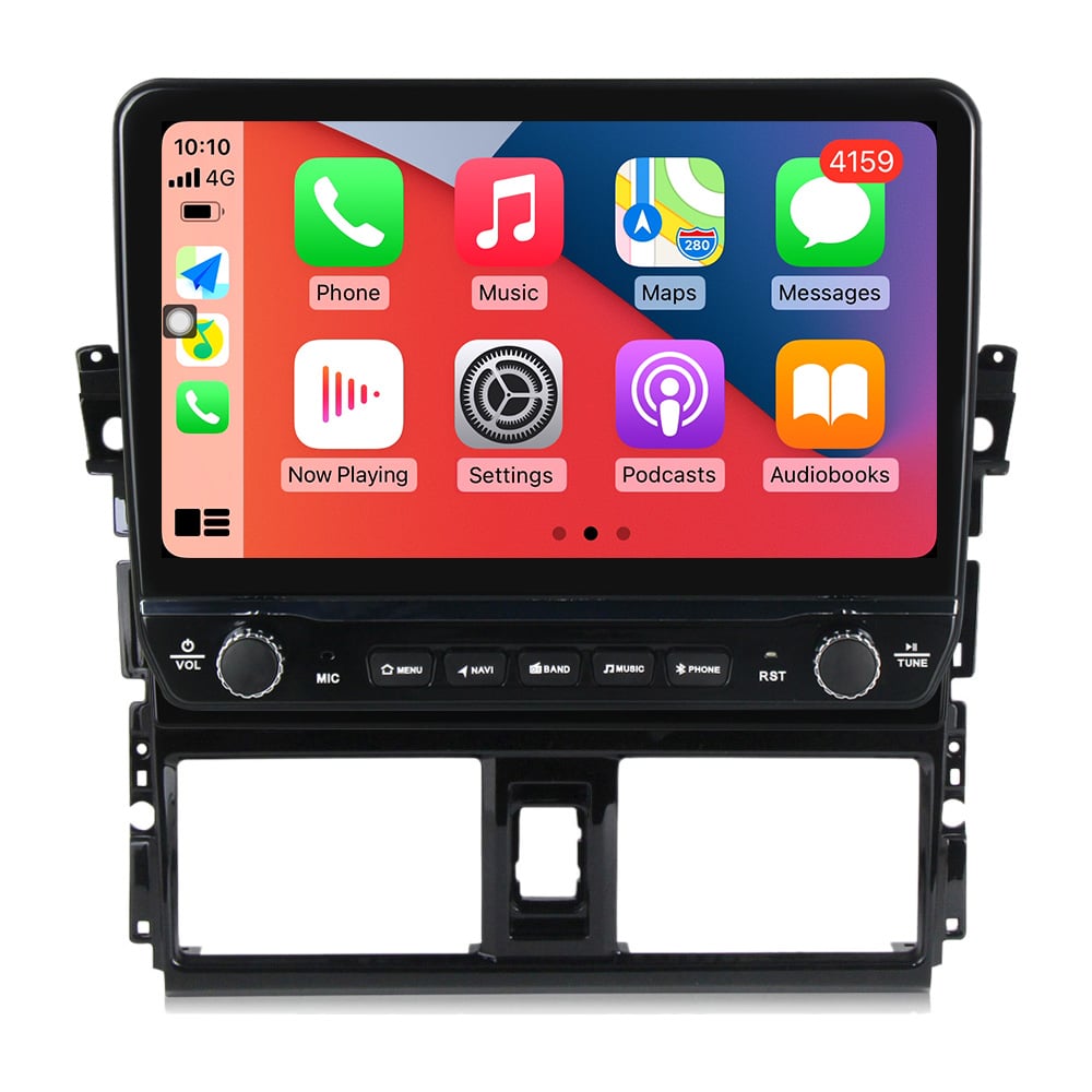 Navigatie dedicata Vios 2014-2016 cu butoane rotative model 2024, 10 Inch, 2GB RAM 32GB ROM, Quadcore, Android 13, WiFi, Bluetooth, Magazin Play [2]