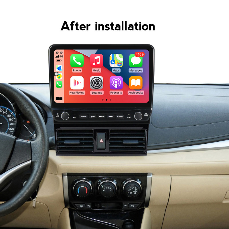 Navigatie dedicata Vios 2014-2016 cu butoane rotative model 2024, 10 Inch, 2GB RAM 32GB ROM, Quadcore, Android 13, WiFi, Bluetooth, Magazin Play [3]