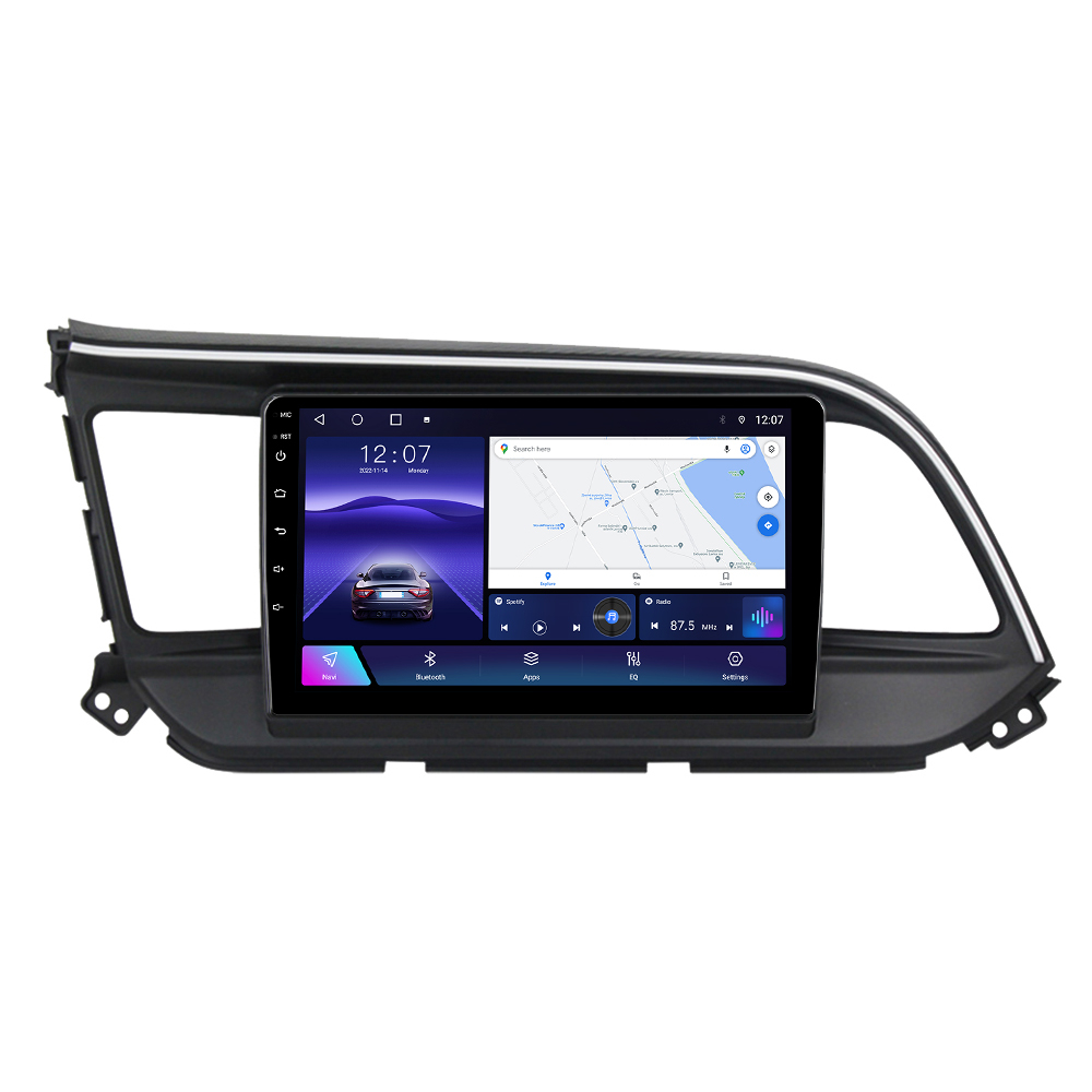 Navigatie dedicata Hyundai Elantra 2019, 9 inch, 4 GB RAM + 64 ROM, Android 13, QLED, Aplicatii, Mirrorlink, Bluetooth [2]