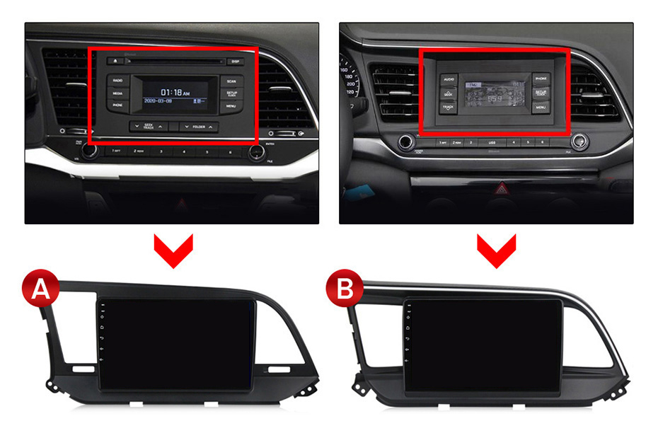 Navigatie dedicata Hyundai Elantra 2019, 9 inch, 4 GB RAM + 64 ROM, Android 13, QLED, Aplicatii, Mirrorlink, Bluetooth [9]