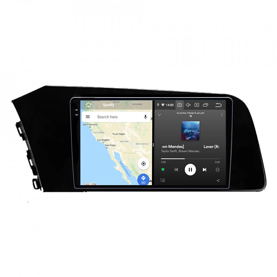 Navigatie dedicata Hyundai Elantra 2021, 12GB RAM 256GB ROM, Android 13, Rezolutie 2K, Display QLED, 9", DSP, Carplay, Android Auto, Internet, Youtube, Waze, Wi Fi, USB [4]