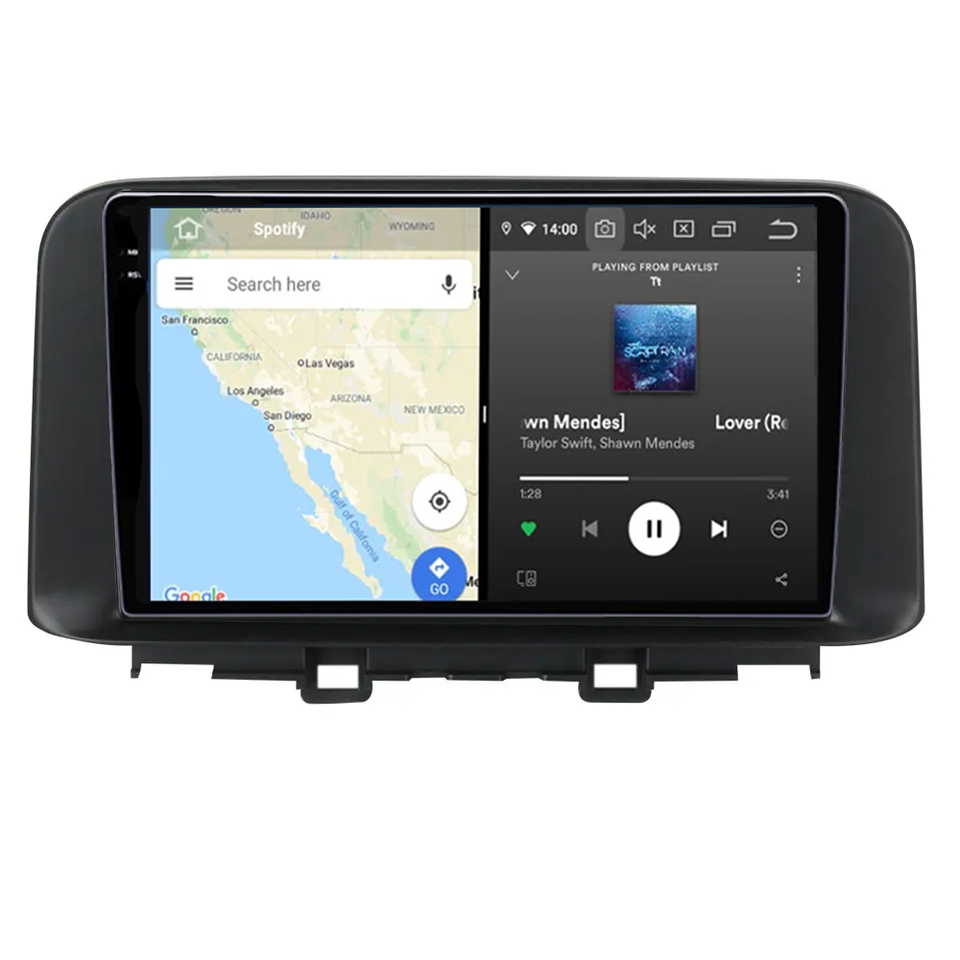 Navigatie dedicata Hyundai Encino 2018-2020, 12GB RAM 256GB ROM, Android 13, Rezolutie 2K, Display QLED, 9", DSP, Carplay, Android Auto, Internet, Youtube, Waze, Wi Fi, USB [4]