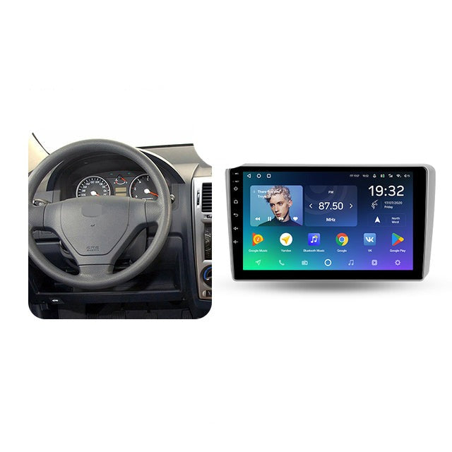 (Resigilata) Navigatie dedicata Hyundai Getz 2004-2006, 2GB RAM 32GB ROM, Quad Core, Display 9" IPS Full HD, Carplay, Android 13, Bluetooth, Magazin Play, Suport camere AHD [2]