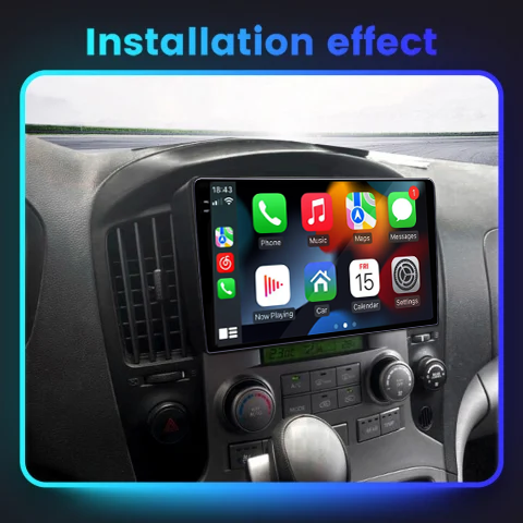 Navigatie dedicata Hyundai H1 2007-2015, 12GB RAM 256GB ROM, Android 13, Rezolutie 2K, Display QLED, 9", DSP, Carplay, Android Auto, Internet, Youtube, Waze, Wi Fi, USB [2]