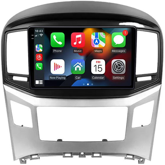Navigatie dedicata Hyundai H1 2017-2018, 12GB RAM 256GB ROM, Android 13, Rezolutie 2K, Display QLED, 9", DSP, Carplay, Android Auto, Internet, Youtube, Waze, Wi Fi, USB [2]