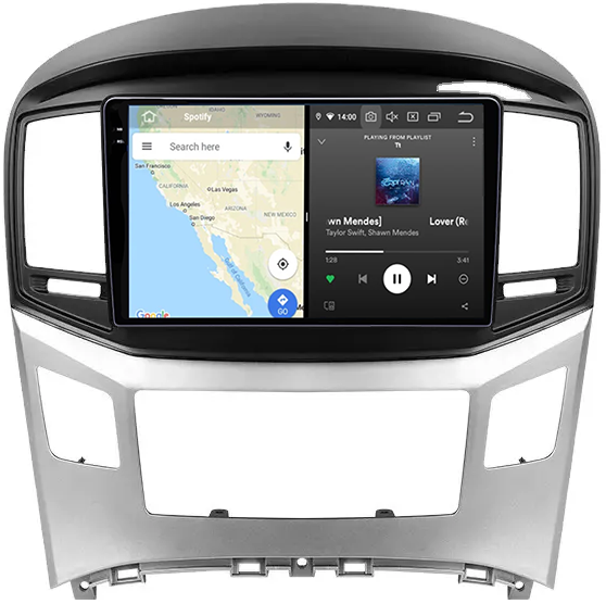 Navigatie dedicata Hyundai H1 2017-2018, 12GB RAM 256GB ROM, Android 13, Rezolutie 2K, Display QLED, 9", DSP, Carplay, Android Auto, Internet, Youtube, Waze, Wi Fi, USB [4]