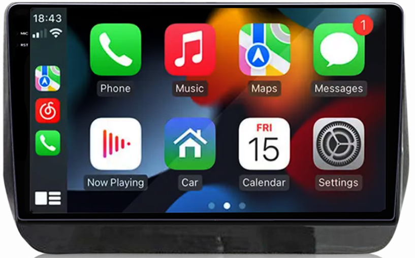 Navigatie dedicata Hyundai H1 2019, 12GB RAM 256GB ROM, Android 13, Rezolutie 2K, Display QLED, 9", DSP, Carplay, Android Auto, Internet, Youtube, Waze, Wi Fi, USB [2]