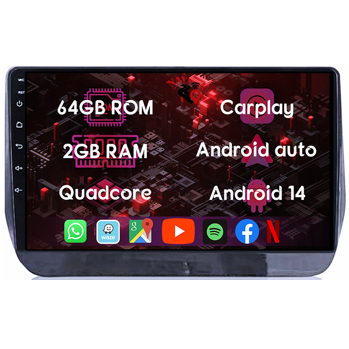 (Resigilata) Navigatie dedicata Hyundai H1 2019, 2GB RAM 32GB ROM, Quad Core, Display 9" IPS Full HD, Carplay, Android 13, Bluetooth, Magazin Play, Suport camere AHD [12]