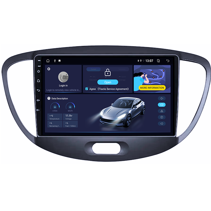 (Resigilata) Navigatie dedicata Hyundai i10 2007-2013, 2GB RAM 32GB ROM, Quad Core, Display 9" IPS Full HD, Carplay, Android 13, Bluetooth, Magazin Play, Suport camere AHD [12]