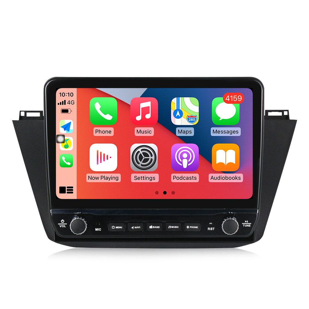 Navigatie dedicata Tiguan 2017-2019 cu butoane rotative model 2024, 10 Inch, 2GB RAM 32GB ROM, Quadcore, Android 13, WiFi, Bluetooth, Magazin Play [2]