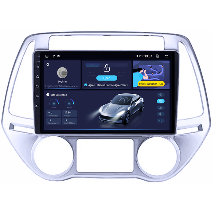 (Resigilata) Navigatie dedicata Hyundai I20 2012-2014, 2GB RAM 32GB ROM, Quad Core, Display 10" IPS Full HD, Carplay, Android 13, Bluetooth, Magazin Play, Suport camere AHD [4]