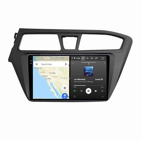 Navigatie dedicata Hyundai i20 2015-2017, 12GB RAM 256GB ROM, Android 13, Rezolutie 2K, Display QLED, 9", DSP, Carplay, Android Auto, Internet, Youtube, Waze, Wi Fi, USB [5]