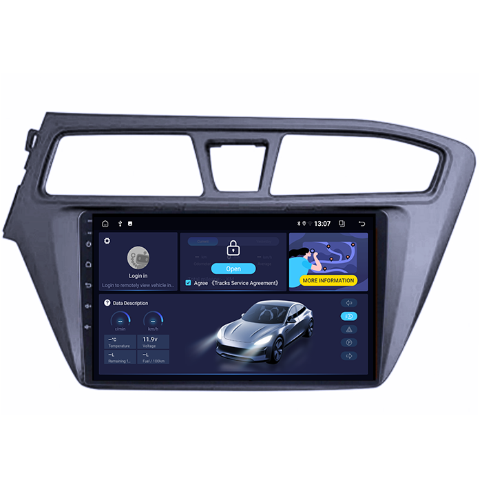 (Resigilata) Navigatie dedicata Hyundai I20 2015-2017, 2GB RAM 32GB ROM, Quad Core, Display 9" IPS Full HD, Carplay, Android 13, Bluetooth, Magazin Play, Suport camere AHD [6]