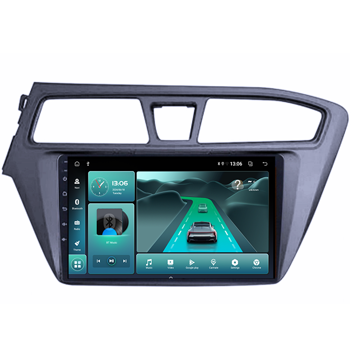 (Resigilata) Navigatie dedicata Hyundai I20 2015-2017, 2GB RAM 32GB ROM, Quad Core, Display 9" IPS Full HD, Carplay, Android 13, Bluetooth, Magazin Play, Suport camere AHD [4]