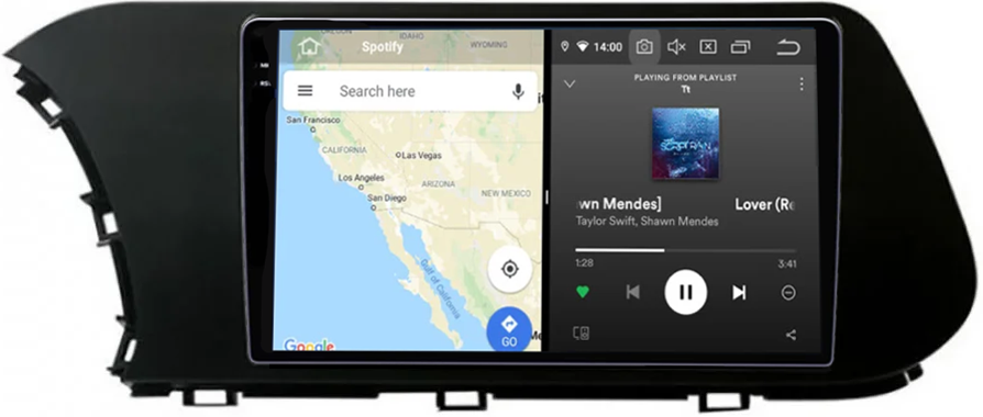 Navigatie dedicata Hyundai i20 2021+, 12GB RAM 256GB ROM, Android 13, Rezolutie 2K, Display QLED, 9", DSP, Carplay, Android Auto, Internet, Youtube, Waze, Wi Fi, USB [4]
