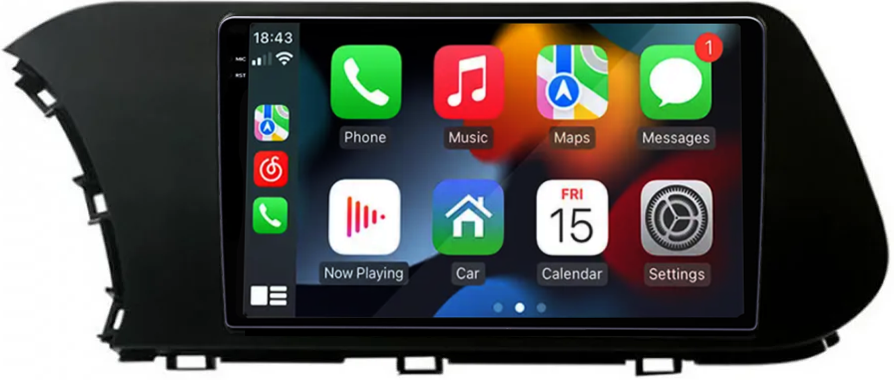 Navigatie dedicata Hyundai i20 2021+, 12GB RAM 256GB ROM, Android 13, Rezolutie 2K, Display QLED, 9", DSP, Carplay, Android Auto, Internet, Youtube, Waze, Wi Fi, USB [2]