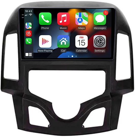 Navigatie dedicata Hyundai i30 2007-2012, 12GB RAM 256GB ROM, Android 13, Rezolutie 2K, Display QLED, 9", DSP, Carplay, Android Auto, Internet, Youtube, Waze, Wi Fi, USB [3]