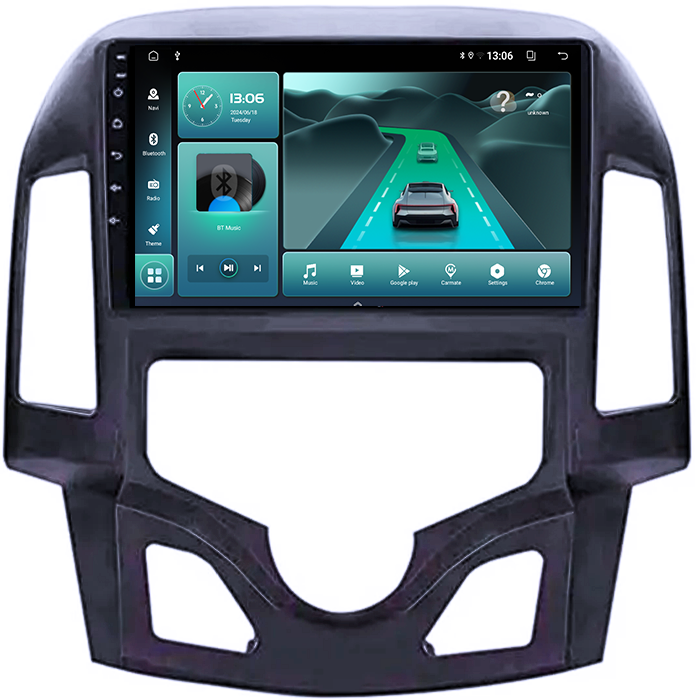 (Resigilata) Navigatie dedicata Hyundai i30 2007-2012, 2GB RAM 32GB ROM, Quad Core, Display 9" IPS Full HD, Carplay, Android 13, Bluetooth, Magazin Play, Suport camere AHD [2]
