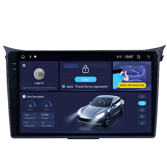 (Resigilata) Navigatie dedicata Hyundai I30 2011-2017, 2GB RAM 32GB ROM, Quad Core, Display 9" IPS Full HD, Carplay, Android 13, Bluetooth, Magazin Play, Suport camere AHD [2]