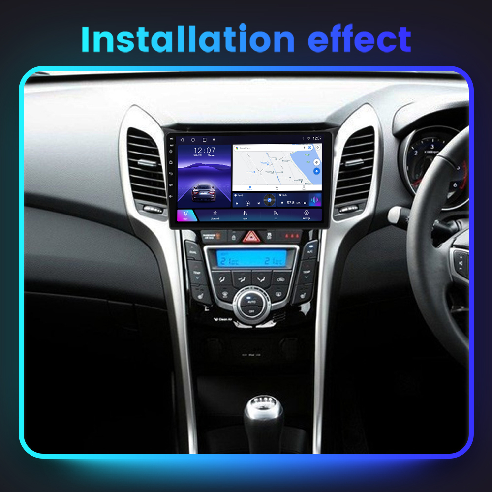 (Resigilata) Navigatie dedicata Hyundai I30 2011-2017, 2GB RAM 32GB ROM, Quad Core, Display 9" IPS Full HD, Carplay, Android 13, Bluetooth, Magazin Play, Suport camere AHD [5]