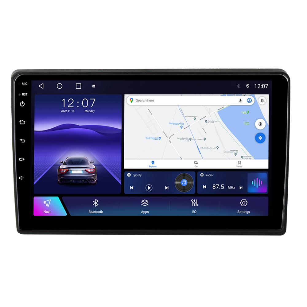Navigatie dedicata Hyundai i40 2016, 4GB RAM 64GB ROM, Octacore, Android 13, Display QLED 9", DSP, Carplay, Android Auto, Internet, Youtube, Waze, WIFI, Bluetooth [2]
