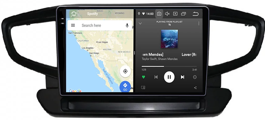 Navigatie dedicata Hyundai Ioniq 2016-2020, 12GB RAM 256GB ROM, Android 13, Rezolutie 2K, Display QLED, 9", DSP, Carplay, Android Auto, Internet, Youtube, Waze, Wi Fi, USB [4]