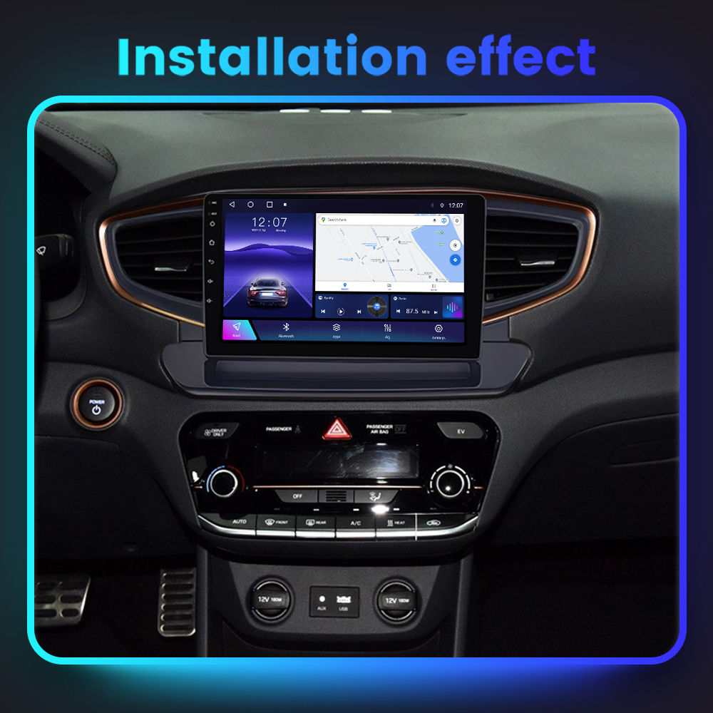 Navigatie dedicata Hyundai Ioniq 2016-2020 , 4 GB RAM 32 ROM, Android 13, Display QLED, 9", DSP, Carplay, Android Auto, Internet, Youtube , Waze , WI-FI , USB , Bluetooth [7]
