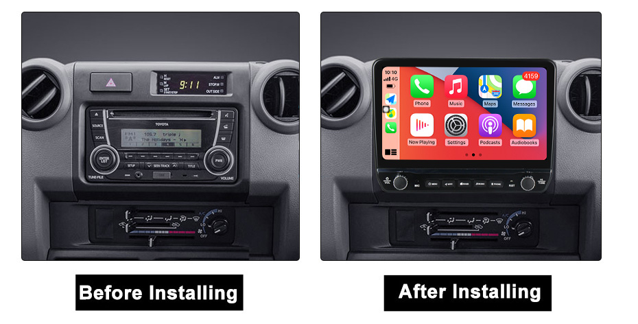 Navigatie dedicata Land Cruiser LC 2007-2020 cu butoane rotative model 2024, 9 Inch, 2GB RAM 32GB ROM, Quadcore, Android 13, WiFi, Bluetooth, Magazin Play [5]