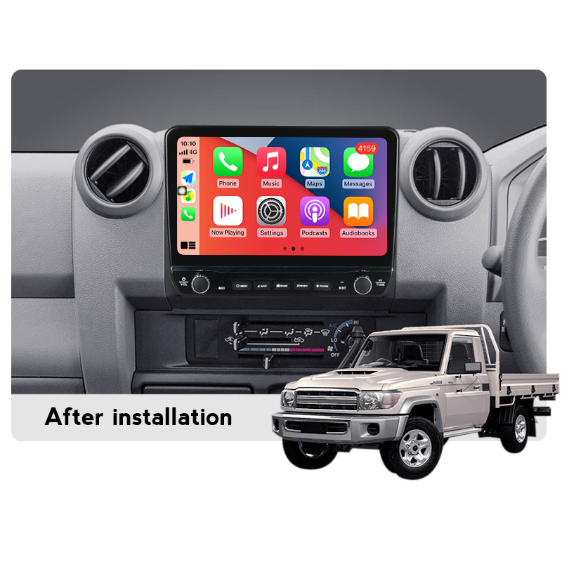 Navigatie dedicata Land Cruiser LC 2007-2020 cu butoane rotative model 2024, 9 Inch, 2GB RAM 32GB ROM, Quadcore, Android 13, WiFi, Bluetooth, Magazin Play [3]