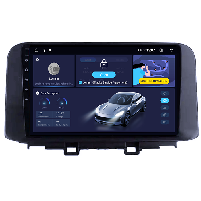 (Resigilata) Navigatie dedicata Hyundai Kona 2018-2020, 2GB RAM 32GB ROM, Quad Core, Display 10" IPS Full HD, Carplay, Android 13, Bluetooth, Magazin Play, Suport camere AHD [12]