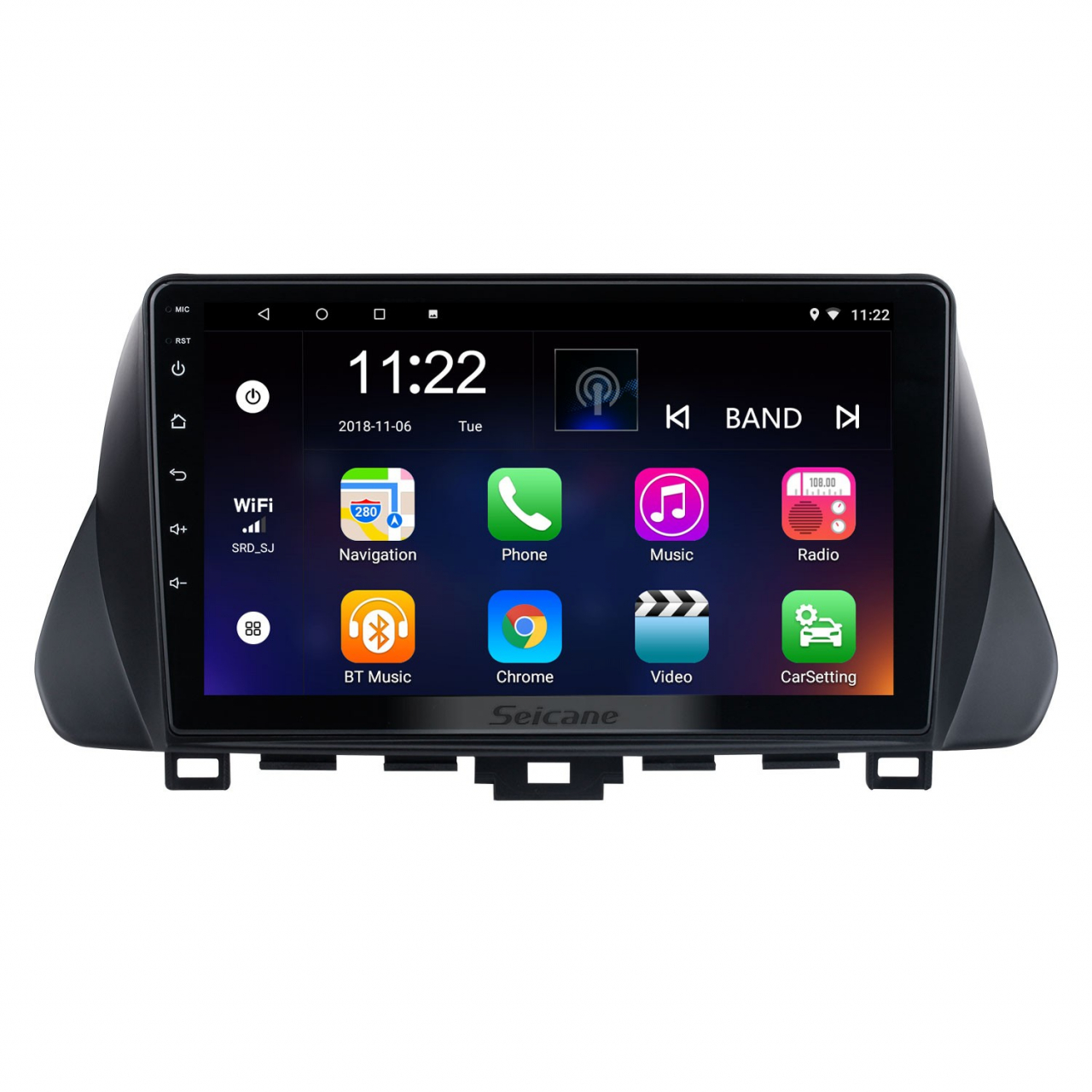 Navigatie dedicata Hyundai Lafesta 2019, 4GB RAM 32GB ROM, Android 13, Display 9 " , Internet, Aplicatii, Waze, WI-FI, USB, Bluetooth, Mirrorlin [2]