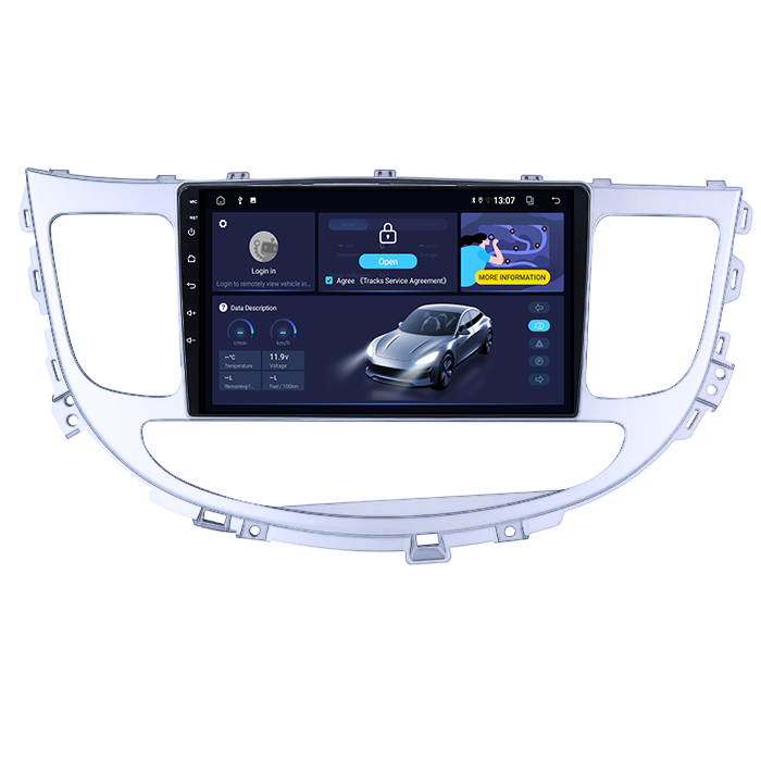 (Resigilata) Navigatie dedicata Hyundai Rohens Genesis 2008-2013, 2GB RAM 32GB ROM, Quad Core, Display 9" IPS Full HD, Carplay, Android 13, Bluetooth, Magazin Play, Suport camere AHD [2]