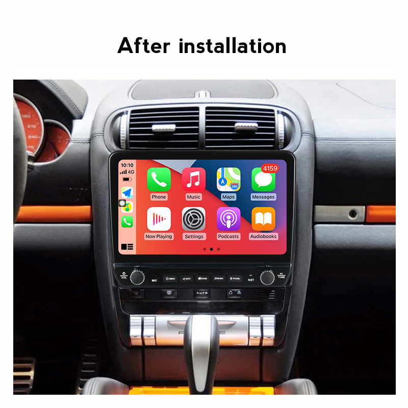 Navigatie dedicata Cayenne 2002-2010 cu butoane rotative model 2024, 9 Inch, 2GB RAM 32GB ROM, Quadcore, Android 13, WiFi, Bluetooth, Magazin Play [3]