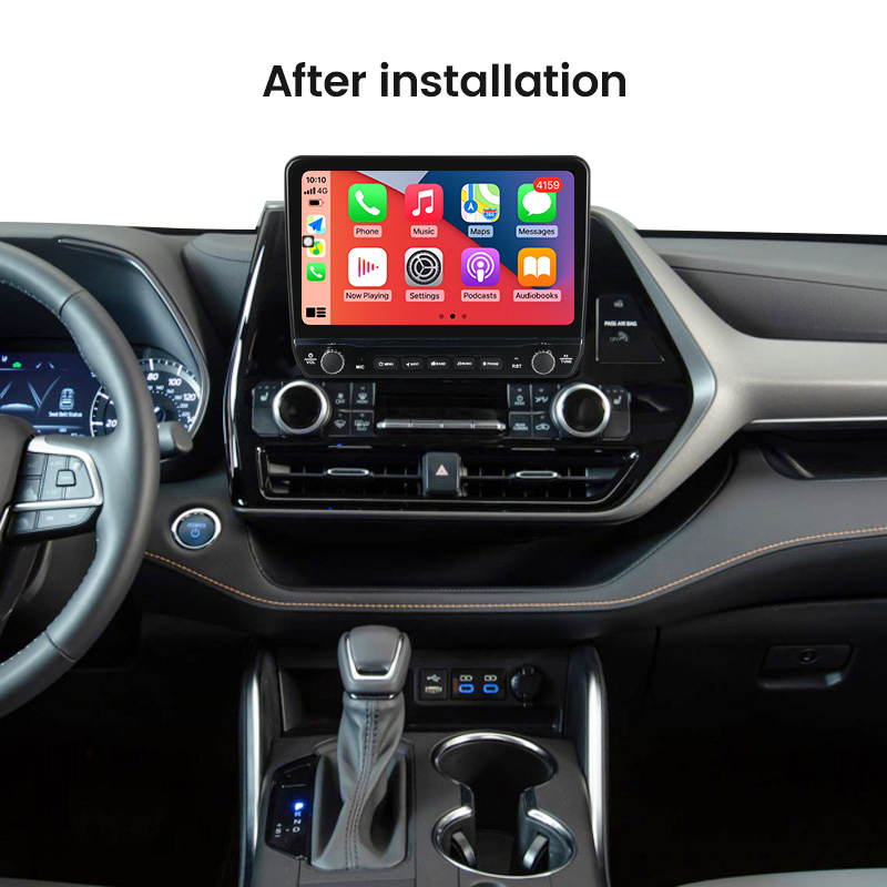 Navigatie dedicata Highlander Kluger 2022 cu butoane rotative model 2024, 9 Inch, 2GB RAM 32GB ROM, Quadcore, Android 13, WiFi, Bluetooth, Magazin Play [3]