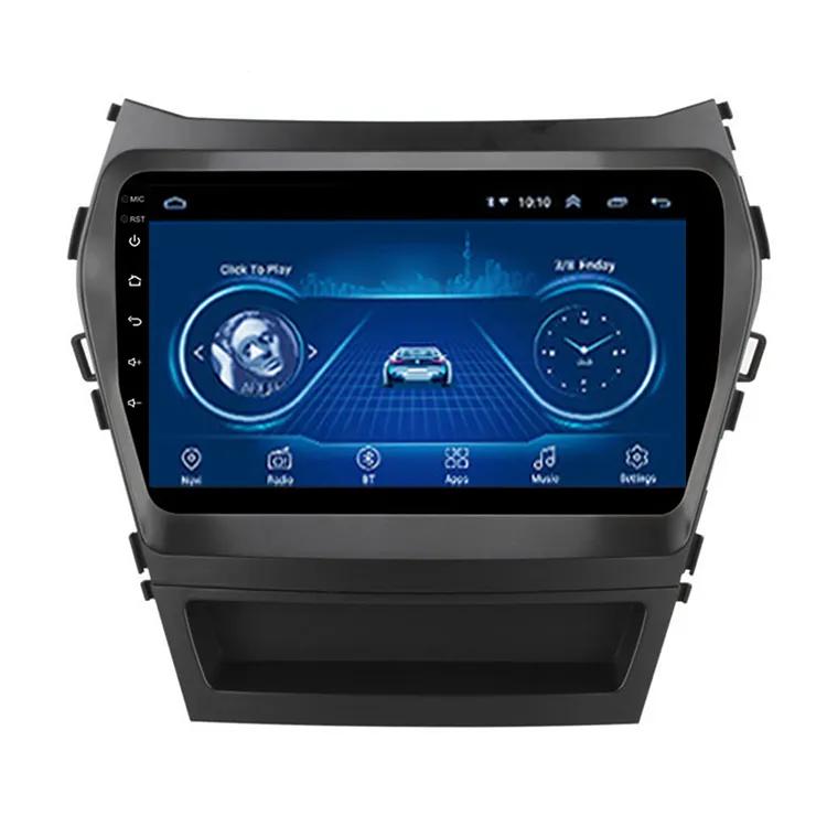 Navigatie dedicata Hyundai Santa Fe 2012-2018, 4GB RAM 64GB ROM, Octacore, Android 13, Display QLED 9", DSP, Carplay, Android Auto, Internet, Youtube, Waze, WIFI, Bluetooth [4]