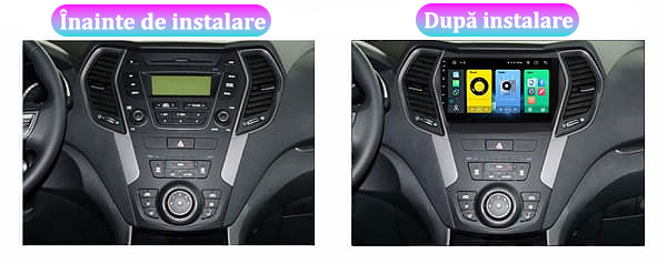 (Resigilata) Navigatie dedicata Hyundai Santa Fe ix 45 ( 2012 - 2017 ), 2GB RAM 32GB ROM, Quad Core, Display 9" IPS Full HD, Carplay, Android 13, Bluetooth, Magazin Play, Suport camere AHD [6]