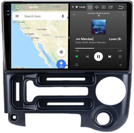 Navigatie dedicata Hyundai Santro 2006-2015, 12GB RAM 256GB ROM, Android 13, Rezolutie 2K, Display QLED, 9", DSP, Carplay, Android Auto, Internet, Youtube, Waze, Wi Fi, USB [4]