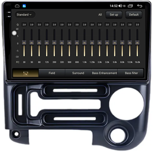 Navigatie dedicata Hyundai Santro 2006-2015 , 8GB RAM 128GB ROM, Octacore, Platforma 7862, Android 14, Display QLED 9", Suporta camera 360", DSP, Carplay&Android Aut [2]