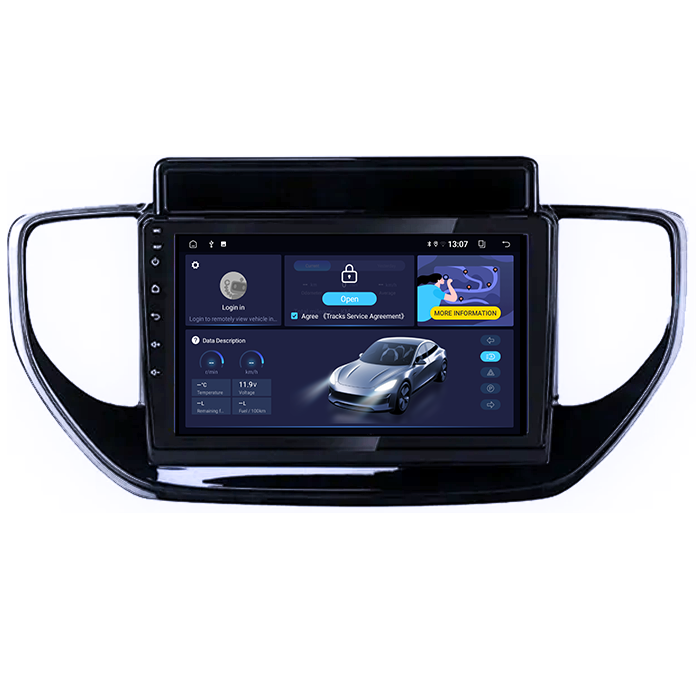 (Resigilata) Navigatie dedicata Hyundai Solaris 2 2020-2021, 2GB RAM 32GB ROM, Quad Core, Display 9" IPS Full HD, Carplay, Android 13, Bluetooth, Magazin Play, Suport camere AHD [2]