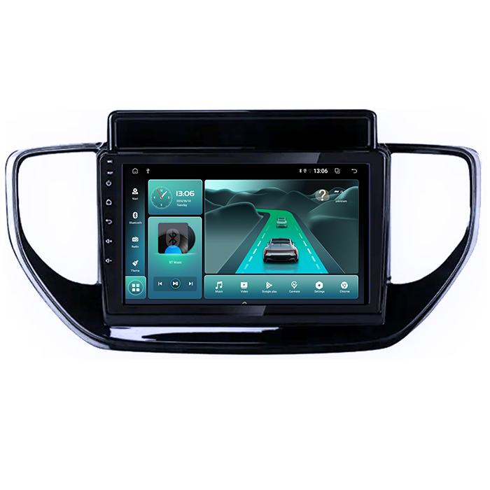 (Resigilata) Navigatie dedicata Hyundai Solaris 2 2020-2021, 2GB RAM 32GB ROM, Quad Core, Display 9" IPS Full HD, Carplay, Android 13, Bluetooth, Magazin Play, Suport camere AHD [4]